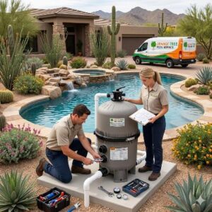 Pool Equipment Installations in Phoenix AZ pool filter installation