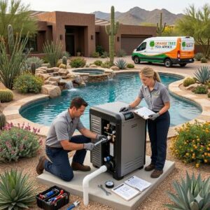 Pool Equipment Installations in Phoenix AZ pool heater installation
